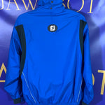 Men’s Large DryJoy FootJoy Pullover Jacket Blue Golf FJ Stone Ridge