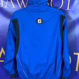 Men’s Large DryJoy FootJoy Pullover Jacket Blue Golf FJ Stone Ridge