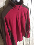 Women’s Medium 1/3 Zip fleece Nike ACH Maroon Pullover