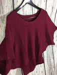 Women’s Apt.9 Pullover Cover Sweater Top Red