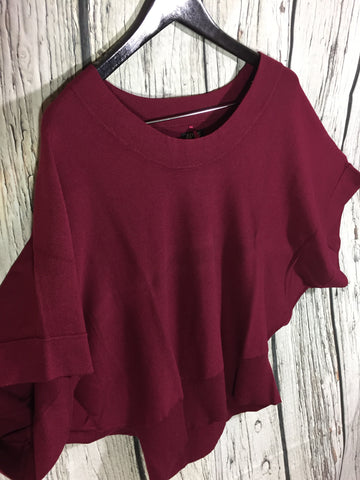 Women’s Apt.9 Pullover Cover Sweater Top Red