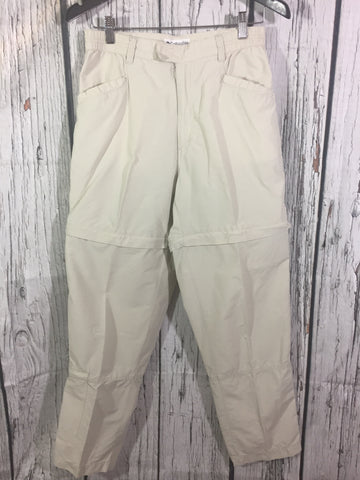 Women’s (3) Columbia Pants Beige Convertible Shorts