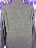 Men’s 2XL APT.9 1/4 Zip Pullover Fleece Sweater Jacket Gray