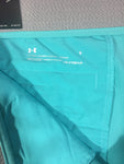 Women’s 8 Under Armour Shorts Heatgear Teal Blue