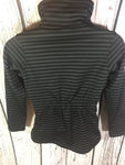 Women’s XS Columbia Pullover Sweater Black Striped