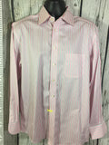 Men’s ETON LS Dress Shirt 16.5/42 Pink