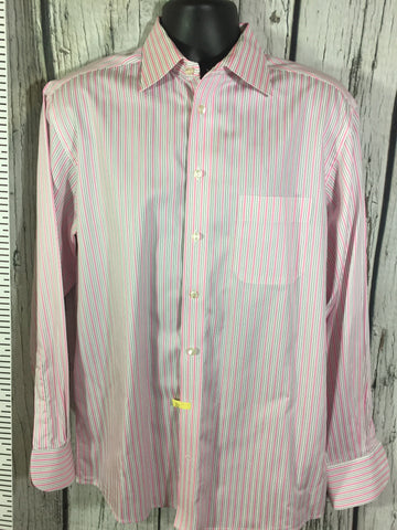 Men’s ETON LS Dress Shirt 16.5/42 Pink