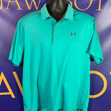 Men’s XL Under Armour Polo Shirt Heatgear Blue