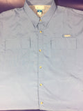 Men’s XL Columbia Button Up Shirt Blue