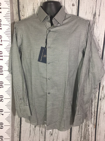 Men’s Large Medium Hart SCHAFFNER Marx LS Dress Shirt