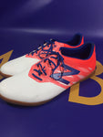 Men’s 13 NEW Balance FURON Shoes Soccer White red