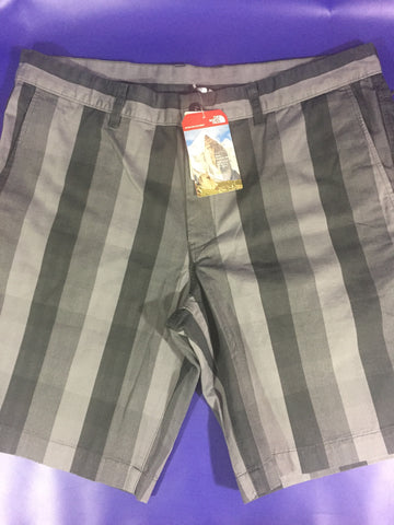 Men’s 38W North Face Shorts Gray Striped