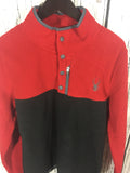 Men’s fleece Pullover Sweater Spyder Medium red black