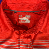 Men’s Small Under Armour Polo Heatgear Loose Fit Red Shirt