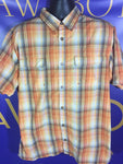 Men’s XL Columbia Titanium Shirt Button Up Plaid