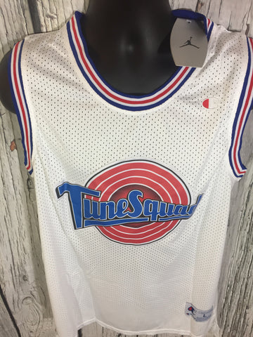 Space Jam Tune Squad Donald Duck Jersey Champion Jordan Large