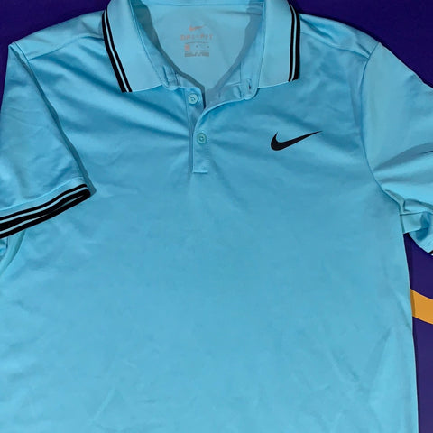 Men’s Medium Nike Dri Fit polo shirt Blue