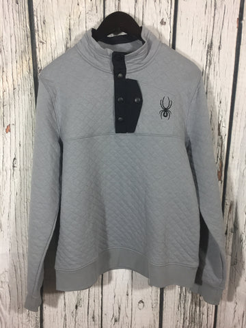 Men’s Pullover Sweater Spyder Medium Grey