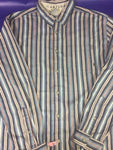 Men’s Large North Face A5 LS Button Up Shirt Blue