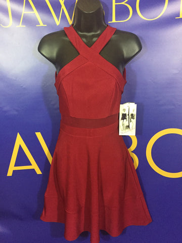 Women’s XS Honey and Rosie Burgundy Dress