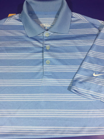 Men’s Small NikeGolf Polo Shirt Tour Performance Blue