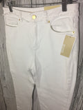 Women’s (6) MICHAEL KORS SELMA SKINNY Jeans White Pants