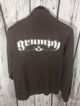 Men’s Grumpy Sweater Small Brown Disneyland