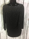 Women’s XL White House Black Market Top Shirt Sparkle