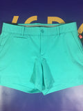 Women’s 8 Under Armour Shorts Heatgear Teal Blue