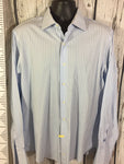 Men’s BURBERRY London 42/16.5 LS Dress Shirt Blue