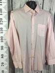 Men’s 17/43 Burberry London LS Dress Shirt Pink