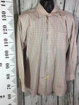 Men’s Top Shelf LS Dress Shirt Plaid 16x35.5