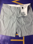 Men’s 44w Greg Norman Shorts Golf Plaid Grey